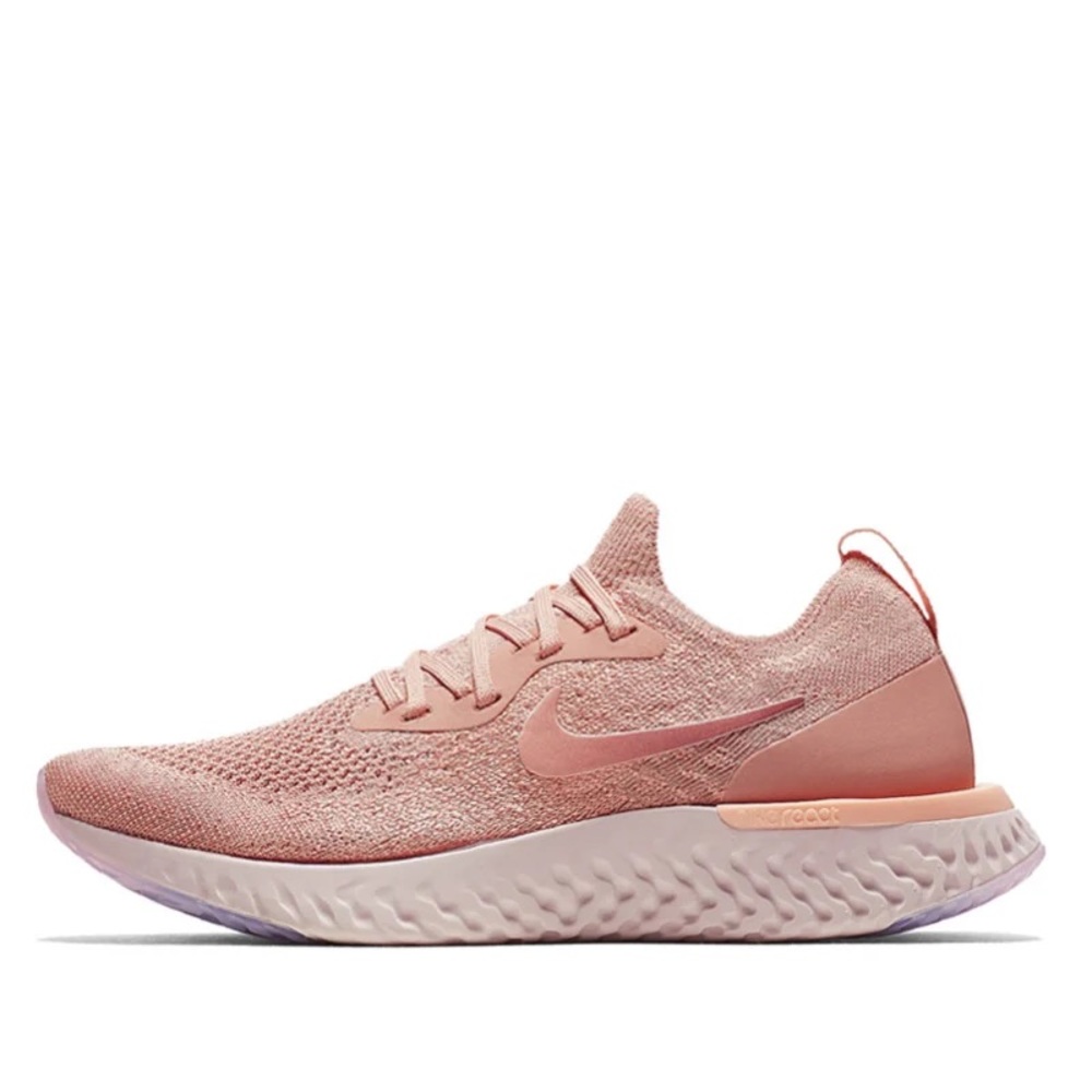 Rust Pink Epic React Nike Flyknit